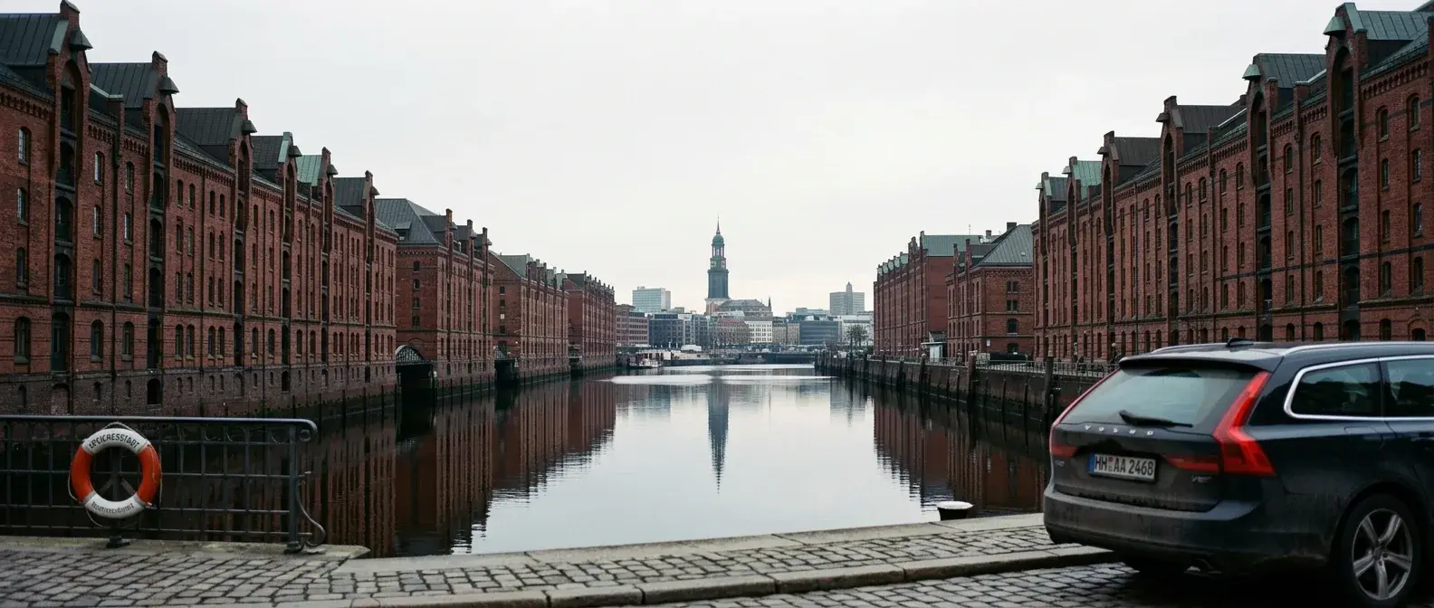 Hamburger Speicherstadt — Servicegebiet KFZ-Gutachter